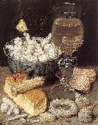 Georg Flegel Still-Life with Bread and Confectionary Germany oil painting artist